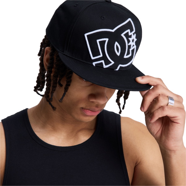 2026 DC Shoes Mens DC Double Cap EDYHA03182 - Black 2